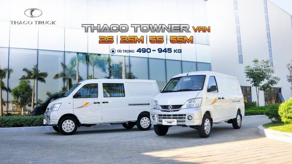 TOWNER VAN 2S /945KG/ CHẠY TRONG GIỜ CAO ĐIỂM