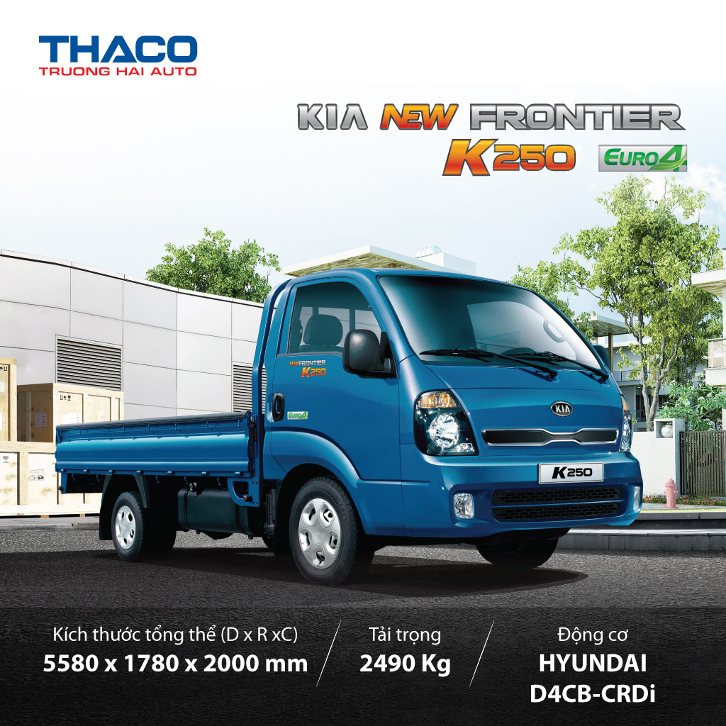 KIA K200 THÙNG KÍN | TẢI TRỌNG 990KG - 1900KG | ĐỜI 2026
