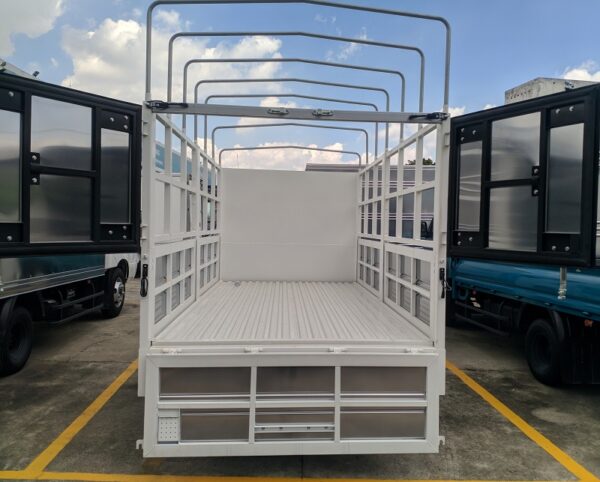 Thùng mui bạt mở 5 bửng Xe tải KIA K200
