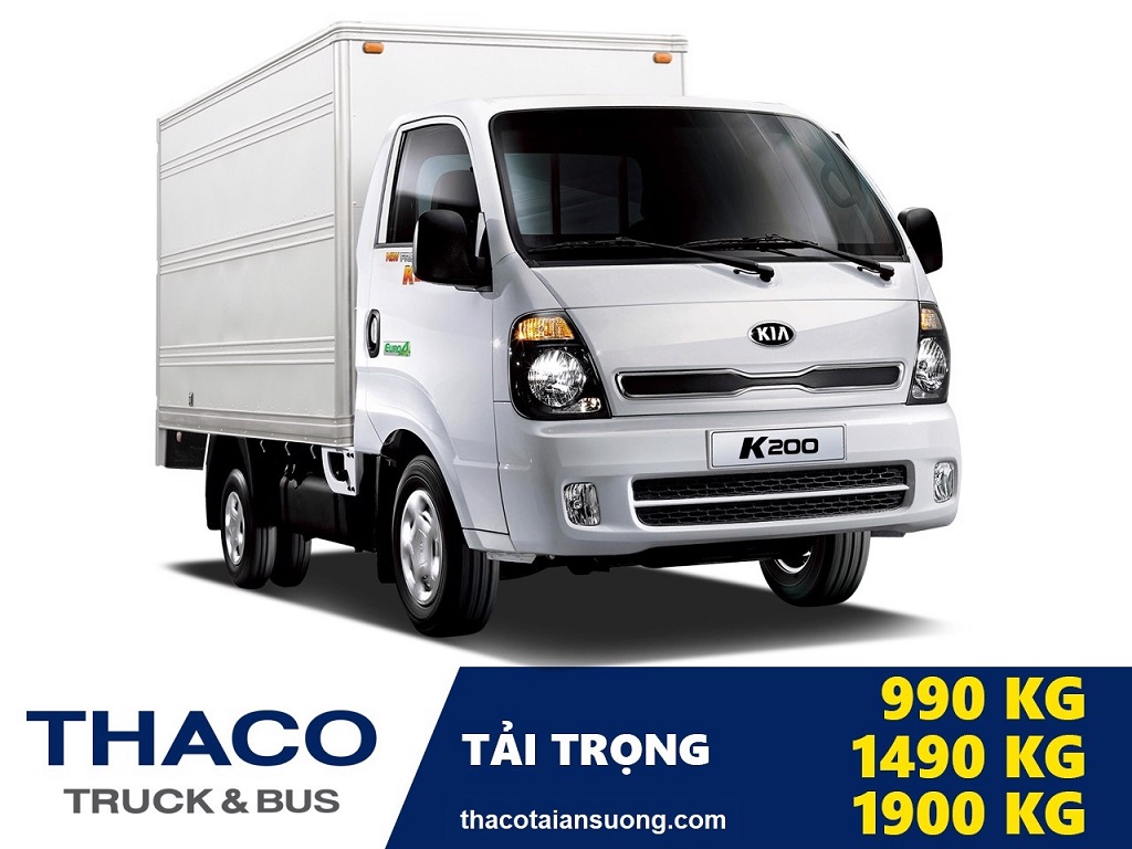 KIA K200 THÙNG KÍN | TẢI TRỌNG 990KG - 1900KG | ĐỜI 2026