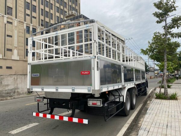 FUSO FJ 285 THÙNG MUI BẠT | 3 CHÂN | TẢI 14,2 TẤN