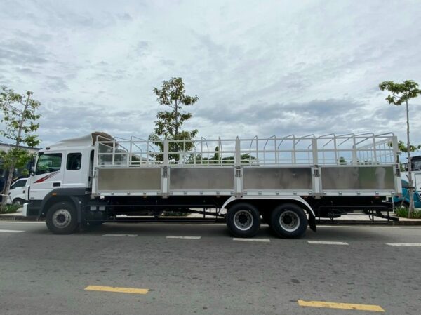 FUSO FJ 285 THÙNG MUI BẠT | 3 CHÂN | TẢI 14,2 TẤN