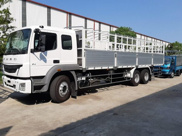 FUSO FJ 285 THÙNG MUI BẠT | 3 CHÂN | TẢI 14,2 TẤN