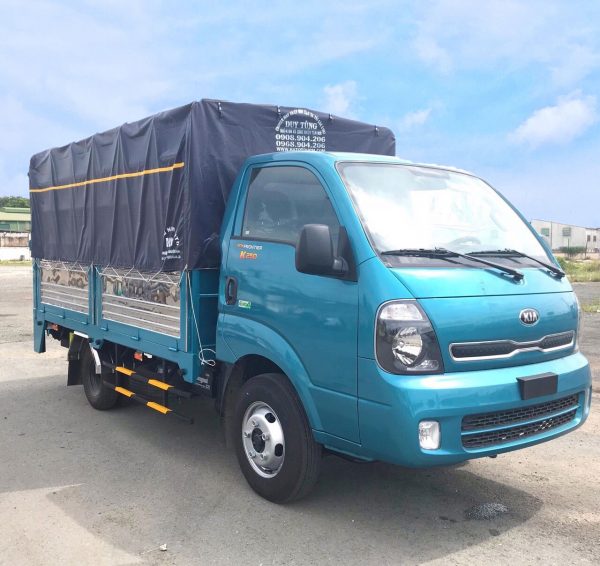 XE TẢI KIA K250 THÙNG BẠT BỬNG NÂNG | TẢI 2,3 TẤN