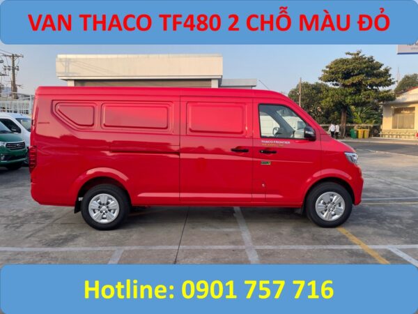 THACO VAN 2S MÀU ĐỎ