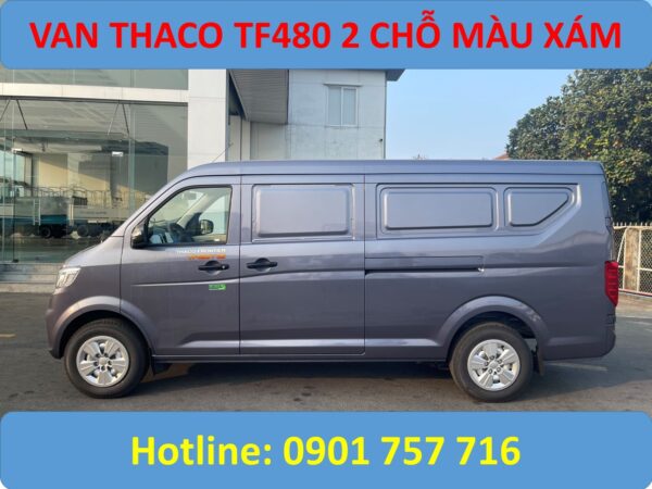 THACO VAN TF480 MÀU XÁM