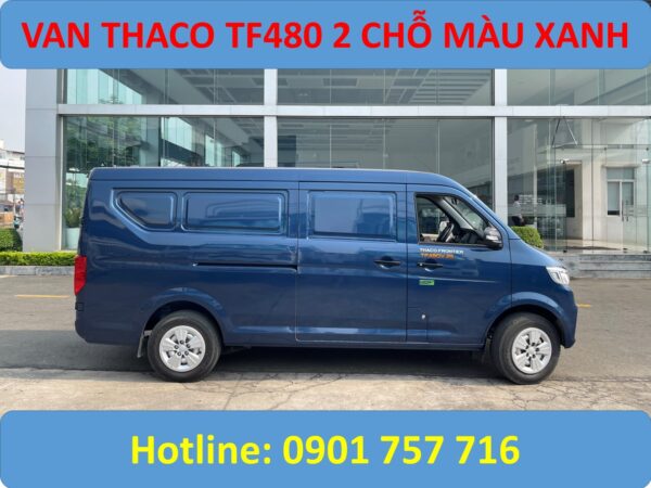 XE VAN MÀU XANH