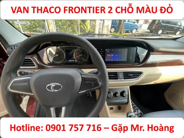 VAN THACO THÙNG 2M9 MÀU ĐỎ