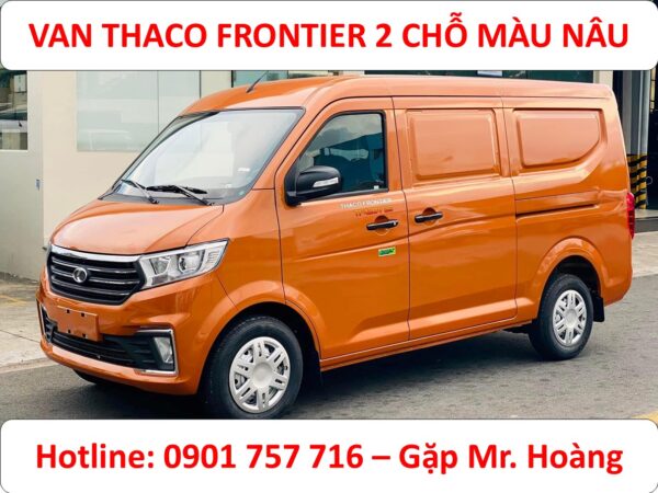 XE TẢI VAN MÀU NÂU
