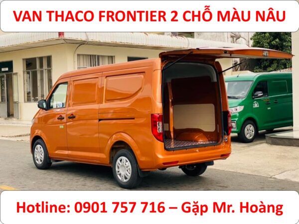 XE TẢI VAN MÀU NÂU - THACO TF420 2S GIÁ MỚI NHẤT