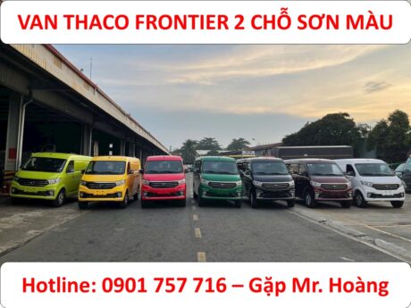 XE TẢI VAN THACO TF450 SƠN MÀU