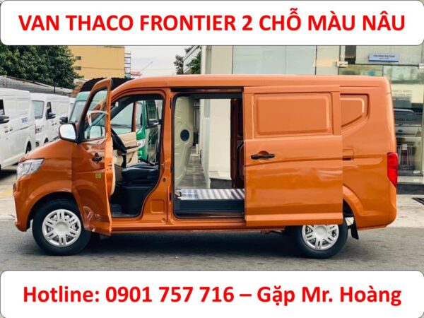 XE TẢI VAN MÀU NÂU - THACO TF420 2S GIÁ MỚI NHẤT