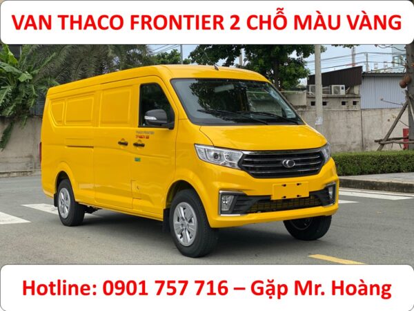 XE VAN MÀU VÀNG CHANH