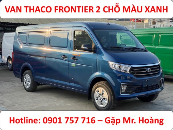 XE VAN MÀU XANH ĐẬM