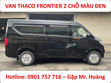 XE VAN THACO MÀU ĐEN