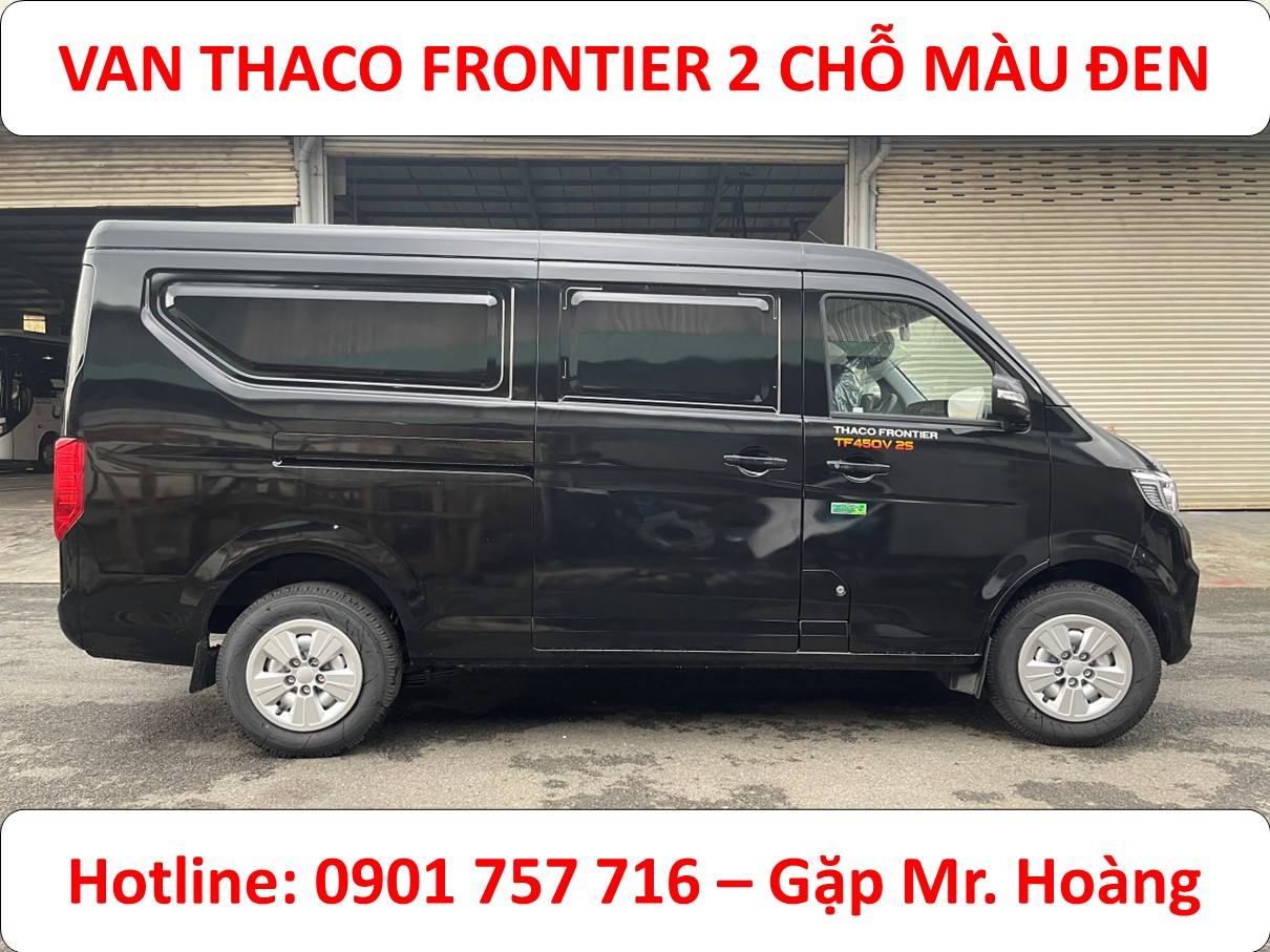 XE VAN THACO MÀU ĐEN