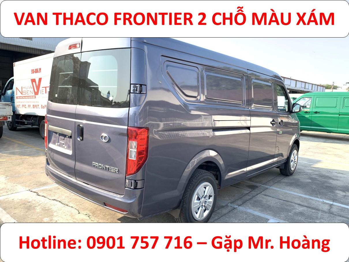 XE VAN THACO MÀU XÁM