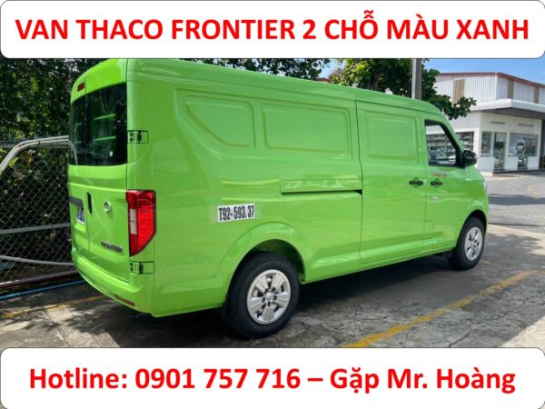 XE VAN THACO MÀU XANH LỤC