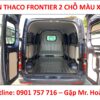 giá van thaco 2 chỗ sơn màu xám