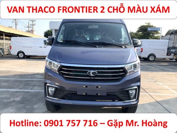 giá xe tải van thaco sơn màu xám
