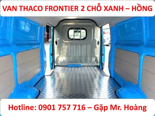 xe van tf480 sơn màu xanh hồng