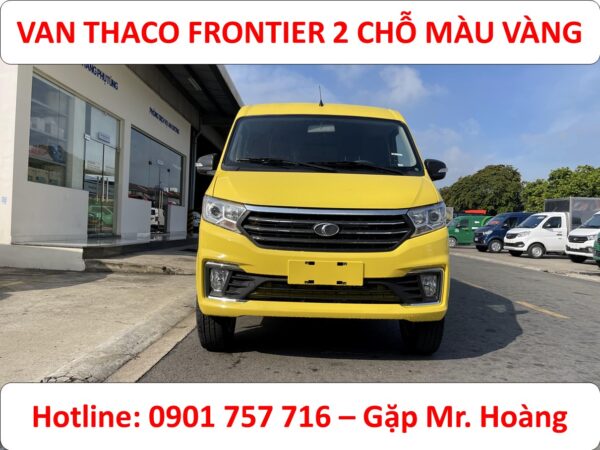 xe van thaco tf480 màu vàng